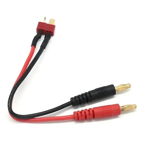 T/XT30/XT60/XT90 to 4.0mm Banana Plug Charging Cable Silicone Wire 14AWG for Lipo Battery