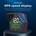 WEIYING G21 Car HUD GPS Head Up Display 360 Rotation Digital Speedometer Large Font Compass Time Overspeed Warning Customized