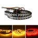 12V Car Brake Turn Signal Trunk SUV RV Flexible LED Strip Light Tail Reverse Lights for Jeep Container Cargo Pickup Bakkie