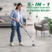 9-In-1 Multifunctional Electric Mop Handheld 3 Speed Cordless Electric Brush LCD Digital Display Electric Cleaning Brush