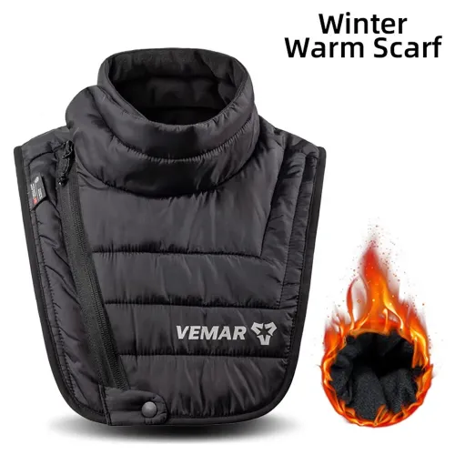 VEMAR VS-011 Winter Motorcycle Cycling Warm Scarf Neck Protectors Windproof Keep Warm Fleece Balaclava Moto Face Mask