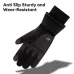 TENGOO USB Heated Gloves for Men Cycling Gloves Winter Waterproof Cold Padded Thickened Touch Screen Gloves Charging Heating Warm Gloves Outdoor Camping Skiing Motorcycle Gloves