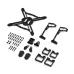 DolphinRC PRISMFLY X2 115 mm Wheelbase 2 Inch Aluminum Alloy Frame Kit Compatible with DJI O4 Air Unit for DIY RC FPV Racing Drones