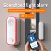 Tuya WiFi Door Magnetic Sensor Sound and Light Door Window Alarm Smart Detects Open Close Triggers On-Site Sound-Light Alarm Sensors