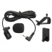 Car Audio Microphone 3 Meters 2.5mm Jack Plug External Microphone Dual Mounting Options for Car Radio Receiver