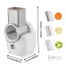 50W Multifunctional Vegetable Cutter Kitchen Drum Electric Vegetable Cutter Vegetable Slicer Potato Grater Electric Cheese Grater