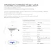 MoesHouse Tuya Smart Home WiFi Zigbe Water Valve Faucet Garden Sprinkler Controller Timing Voice Control Gas Smart Valve Work with Alexa Google Assistant