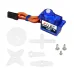Feetech FS90 9g Analog Micro Servo 6V 1.5kg/cm 120 Degree Rotation for 450 RC Helicopter Airplane Robot