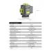 LFINE 4D 16 Line Green Laser Level Class II 515nm Self-Leveling 1mm at 7m 30M Range 1200mAh Batteries Multi-Purpose Tripod