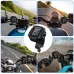 Extractme Wireless TPMS Motorcycle Tyre Temperature Alarm Sensor USB Charging LCD Display Tire Pressure Monitoring System