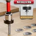 Magnetic Locating Screwdriver Bits S2 Steel 5x1.5cm Hexagonal Handle for Drill Cordless Tool Plasterboard Gypsum Board Screw Installation