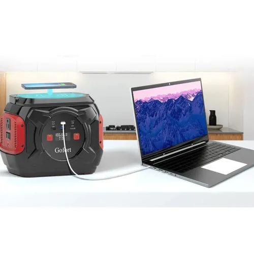 UDirect Gofort A301 292Wh 80000mAh Portable Power Station 320W Solar Generator With AC/DC/100W USB-C/Wireless Charger/SOLight CPAP Battery Pack Backup Power For CPAP Outdoor Adventure Camping Emergency