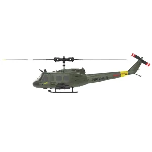 RC ERA C032 UH-1 2.4G 6CH 6-axis Gyroscope 1:48 Scale Huey Altitude Hold Optical Flow Positioning TOF Altitude Hold Flybarless RC Helicopter RTF