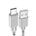 USB-A to Type-C Nylon Braided Data Cable Fast Charging Data Transmission Copper Core Line 1M/2M Long for iPhone 15 15 Plus for Huawei Nova Flip for Samsung Galaxy S24 for Xiaomi Civi 4Pro
