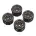 4PCS UDIRC UCX2405 UCX2405 PRO 1/24 RC Car Upgraded Parts Metal Wheel Rims UCX24-P088A/B Vehicles Models Spare Accessories