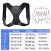 KALOAAdjustable Back Shoulder Posture Corrector Belt Clavicle Spine Support for Home Office Sport Upper Back Neck Brace