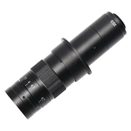 130X 180X 300X Industrial Adjustable Monocular Zoom CS C mount Lens HDMI-compatible Video Microscope Camera