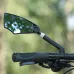WESBIKING Anti-Glare Bicycle Rearview Mirror Telescopic Flexible 360 Adjustabl Wide Angle HRearview Mirror for MTB Electric Bike
