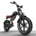 USA Drect QUNBK20 Electric Bike 48V 18AH Battery 500W Motor Recommended Top Speed 25KM/H 20inch Tires 110KM Max Range 120KG Max Load Electric Bicycle