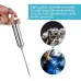 304 Meat Injector Stainless Steel BBQ Meat Injector Marinade Syringe 60ml with 3 Needles Kitchen Beef Gadget