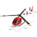 XK K150 Little Squirrel AS350 2.4G 4CH 6-Axis Gyro Optical Flow Localization Altitude Hold Flybarless RC Helicopter RTF