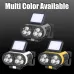 Smart 15m Sensor LEHeadlamp USB-Rechargeable Bright Head Clip Light Cap Head Flashlight Outdoor Waterproof Headlight for Fishing Camping