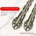 6pcs Drill Bit Carbide Sawtooth 4-Teeth Hex Shank Dry Drill Bit for Ceramic Tile Cast Iron Concrete with Ceramic Buster for Precision Positioning Ideal for Construction & Renovation Projects
