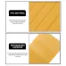 Zero Gap Woodworking Tape for More Accurate Cuts On Miter Saw Table Saw PVC Self Adhesive Strips for Positioning Wood Cutting 2 x 14 Inch Yellow 10 Pcs