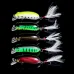 ZANLUR10PCSlow Sinking Minnow Fishing Lures 7g Wobbler Crankbait Artificial Hard Bait for Bass Trout Pike