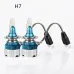 H1/H3/H4/H7/H11/9005/9006 Pair Car LED Headlights 6000K Double Side Headlamp Blubs 4000LM