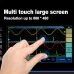 Hantek TO1112/TO1112D Touch Screen Tablet Oscilloscope 2 Channel Handheld Digital Oscilloscope with Signal Generator and Multimeter 110MHz