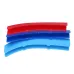 3pcs Front Side Auto grid Grill Grille Cover Clip Car Trim Strip For BMW 5 Series F10 F11 F18 14-17