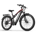 EDIRECT RANDRIDYG90B Black 48V 17AH 1000W Recommended Top Speed 25KM/H 27.5*2.4 Inch Electric Bicycle 80-90KM Mileage Range Max Load 120KG
