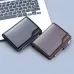 PU Leather Men's Wallet Clutch Bag Card Holder Short Wallets Zipper Large Capacity Vintage Male Purses