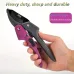 1PCS Stainless Steel Pruning Shears Ambidextrous Design Comfortable Grip Ideal for Arthritic Hands Gardening Tool