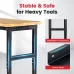 ENJOYWOOD 48 inch Worktable Workbench with Power Outlet 2000 lbs Load Capacity Garage Table Desk Adjustable Height Work Bench for Garage/Wood Shop/Office/Home