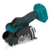 Electric Compact Circular Saw Brushless Cordless Wood Tile Metal Cutting Machine with 2pcs Saw Blades for 18V Battery