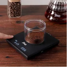 Bincoo Kitchen Coffee Scale With Timer Stand Electronic Digital Kitchen Scale High Precision LCD Electronic Scales