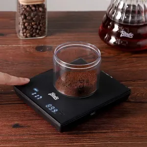 Bincoo Kitchen Coffee Scale With Timer Stand Electronic Digital Kitchen Scale High Precision LCD Electronic Scales