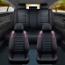5 Seats Universal Car Seat Covers Deluxe PU Leather Seat Cushion Full Set Cover
