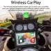 5 Inch Motorcycle Touchscreen Wireless Carplay Player DVR Android Front Rear Dual Camera bluetooth IP66 Waterproof with GPS Navigation