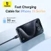 Baseus Discolor Series PD100W Type-C to Type-C Cable Fast Charging Data Transmission 7-Strand Reinforced Core Line 1M/2M Long for iPhone 17 17 Pro 16 15 Pro Max for HUAWEI Pura 80 Ultra for XIAOMI for OPPO