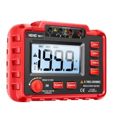 ANENG MH11 Insulation Earth Resistance Tester Digital Ground Resistance Meter Ohm Voltage Tester Megohmmeter