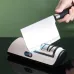 2-Stage Electric Knife Scissors Sharpener Professional Kitchen Sharpening Tool Built-in 2000mAh Battery for Straight-Edge Knife Hunting Knife Pocket Blades