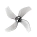 4 Pairs / 8Pairs Gemfan D51 2020 Ducted 2 Inch 4-Blade Propeller 1.5mm 3 Hole for 1103 1105 Motor RC FPV Racing Drone