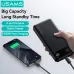 USAMS CD251 PB80 PD20W 37Wh 20000mAh Power Bank with LED Display External Battery Power Supply with 1 Input & 3 Outputs Fast Charging for iPhone 17 17 Pro 16 Pro Max 15 14 for Samsung Galaxy S25 Ultra for HUAWEI Pura 80 Ultra for XIAOMI 17pro