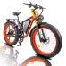 USA DIRECT KETELEK800P Electric Bike 48V 17.54AH Removable Battery 1000W Motor Recommended Top Speed 25KM/H 26inch Tires 75KM Max Mileage 200KG Max Load Electric Bicycle
