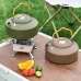Camping Cookware Set Hiking Picnic Barbecue Pot Portable Outdoor Tableware Kettle Pot Cookset Cooking Pan Bowl Camping Equipment