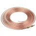 Roll Copper Steel 25 ft. 3/16" Brake Line Pipe Tubing with 20 Pcs Kit Fittings Brake Female Male Nut