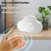 Cloud Alarm Clock Hygrometer KD8618 Adjustable Brightness 24-Hour Time Display Voice Activation Snooze Function Portable